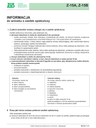 ZUS Z-15 Inf (archiwalny) Informacja do wniosku o zasiłek opiekuńczy