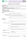 ZUS ERP-9 (archiwalny) Oświadczenie o braku dokumentów 